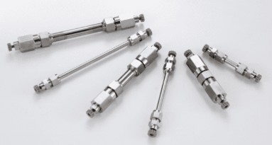 Columns filled with catalysts